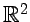 $ \mathbb{R}^{2}$